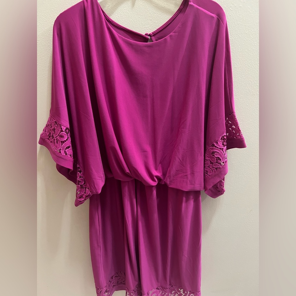 Pink cocktail dress. NWOT 16W